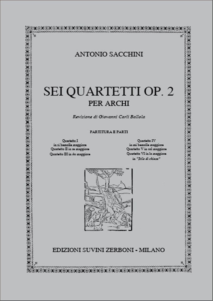 Quartetto I In Si Bemolle Maggiore